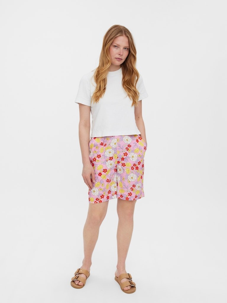 Vero Moda Ženski šorts Taya, Lavanda-roze