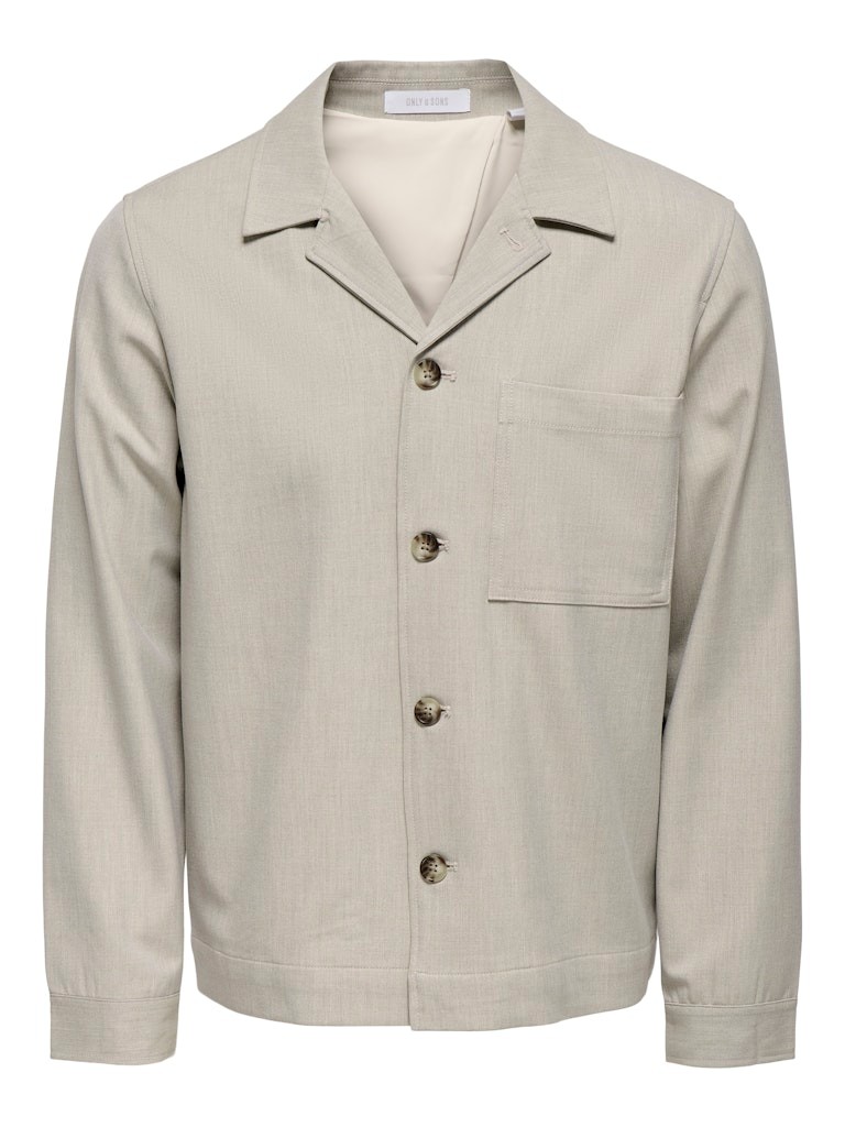 Only Muška jakna Jakob, Svetlosiva