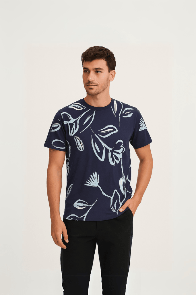 Jack & Jones Muška majica Palma, Teget