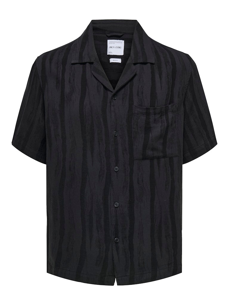Only Muška košulja Robert, Crna