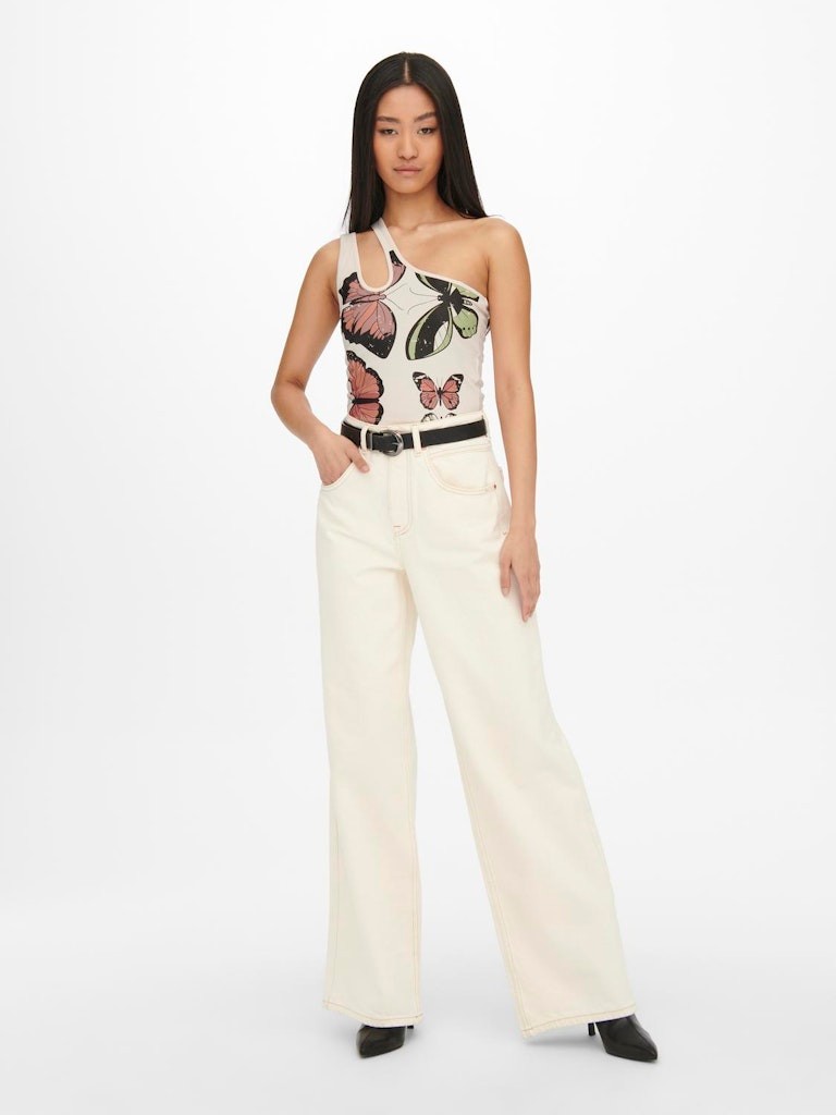 Only Ženska majica Summer, Bela