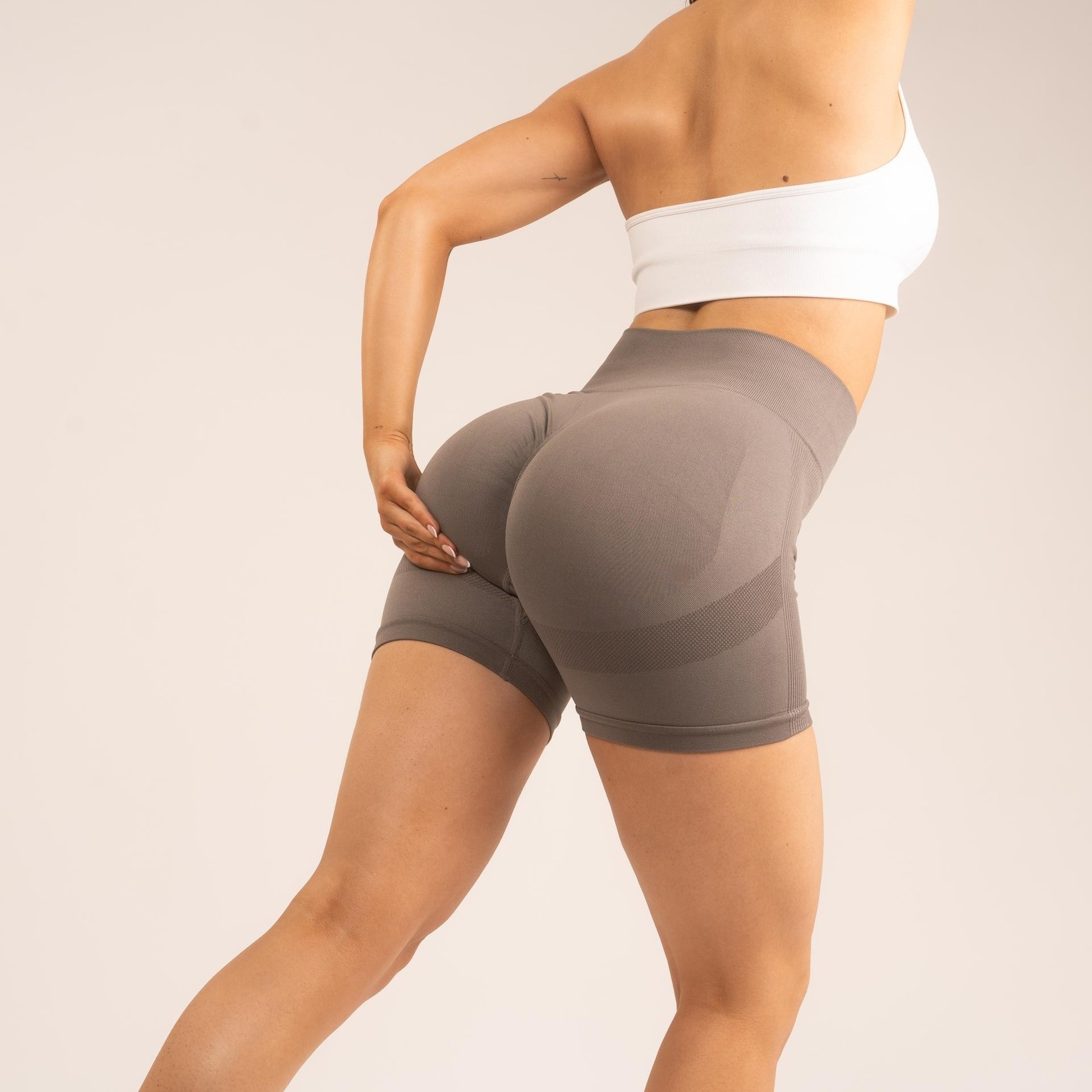 NOVECENTO Ženski šorc Shelly, Sivi