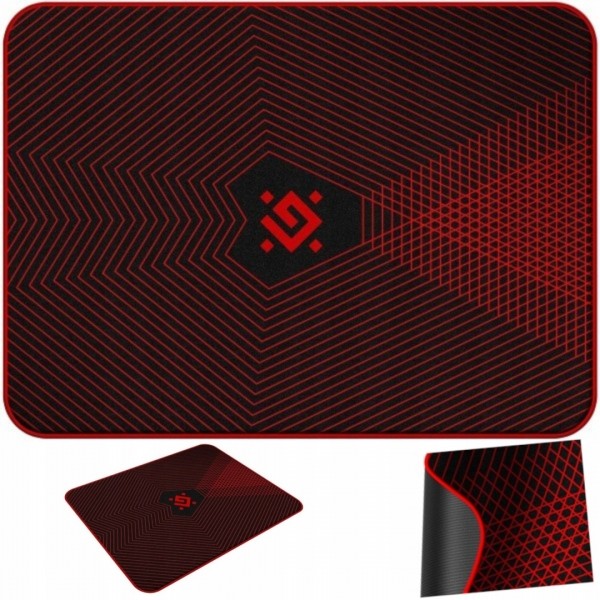 Defender Gaming podloga za miš Cybe, 1020x1220x4 mm, Crno-crvena