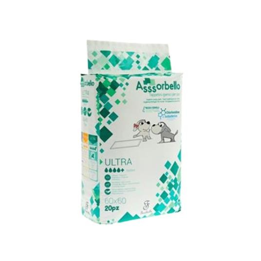 FERRIBIELLA Prostirke za pse Ultra, Sa hloroheksidinom, 60x60 cm, 20 komada