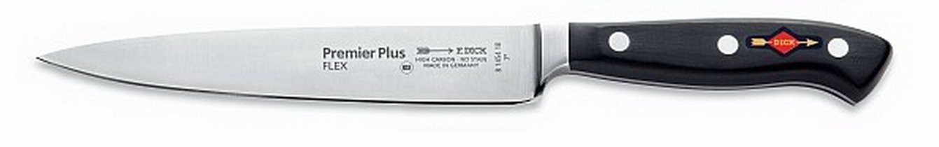 Dick Nož za filetiranje flex Premier Plus, 18cm, Crni