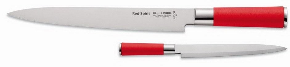 Dick Nož za suši Yanagiba Red Spirit, 24cm, Crveni