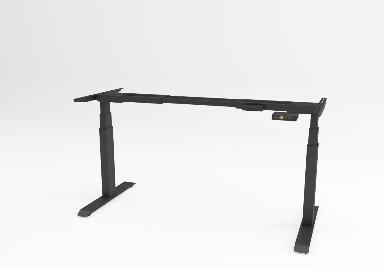 Elektro nogari sa dva motora Ergodynamic A7 Performance, 1100 x 300 x 280mm, Crni