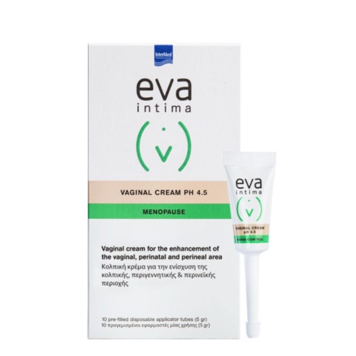 Eva Intima Vaginalna krema Meno-Control, Ph 4,5, 10 aplikatora