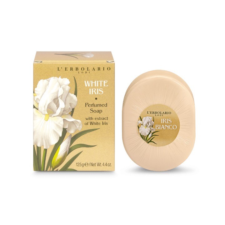 Lerbolario Sapun za telo White Iris,125g