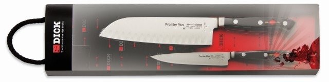 Dick Set noževa PremierPlus Eurasia, 2 komada, Crni