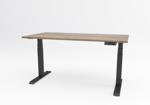 Elektropodesivi sto Ergodynamic A7 Performance, Sa dva motora, 1200 x 600 x 18mm, Hrast