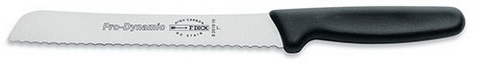 Dick Nož za hleb ProDynamic, Nazubljen, 18cm, Crni