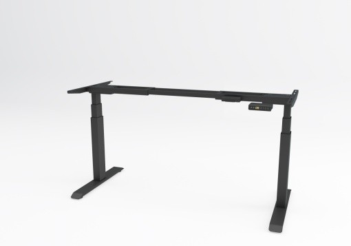 Elektropodesivi sto Ergodynamic A7 Performance, Sa dva motora, 1200 x 600 x 25mm, Crni