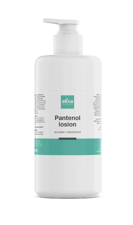 Elixa Pantenol losion za telo sa ureom i vitaminom E, 400ml