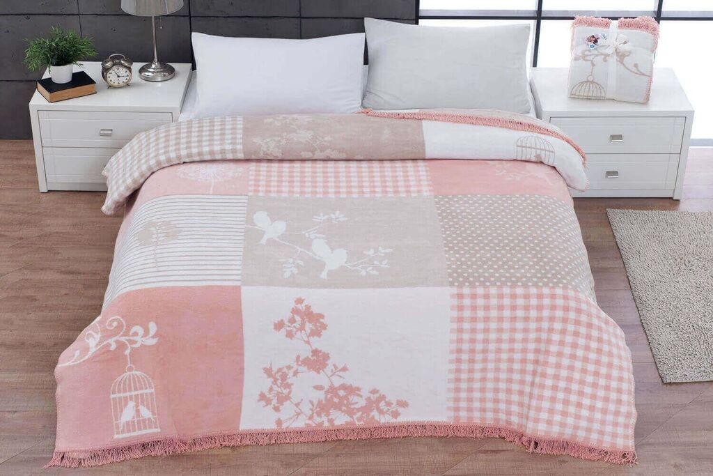 L'essentiel Maison Ćebe Rene, 180x220cm, Roze-belo