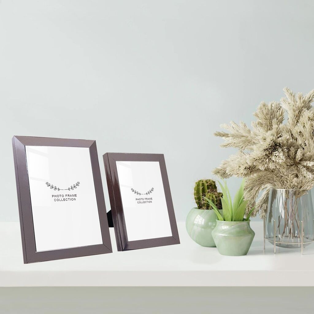 Aberto Design Set ramova za slike 2IGFC1028_1015-1318, 10x15cm, 13x18cm, 2 komada, Srebrne boje