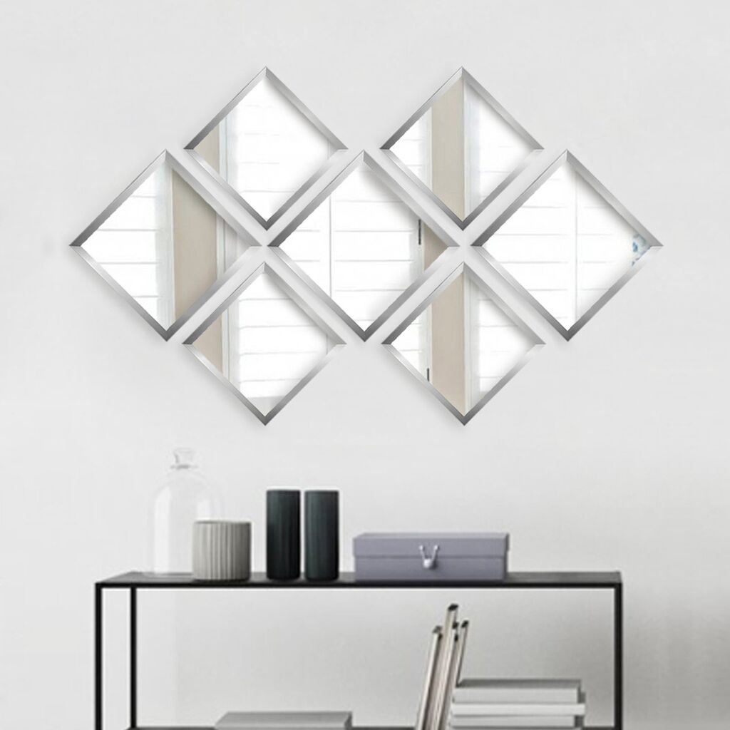 Wallity Set ogledala SETAYNA_048, 24x24cm