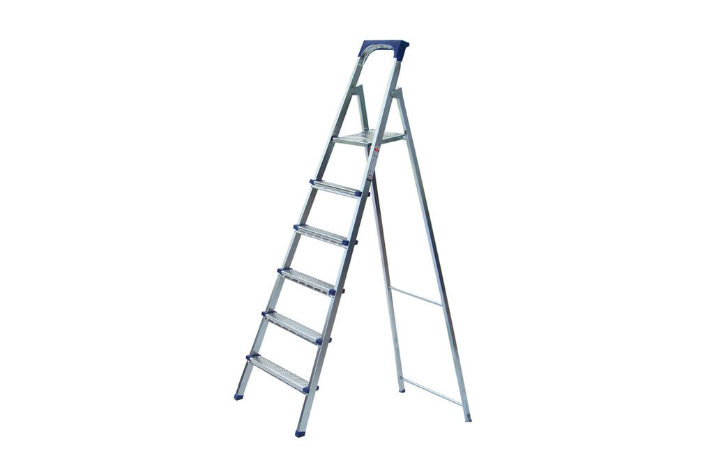 Metalne merdevine, 4 + 1 Gazišta