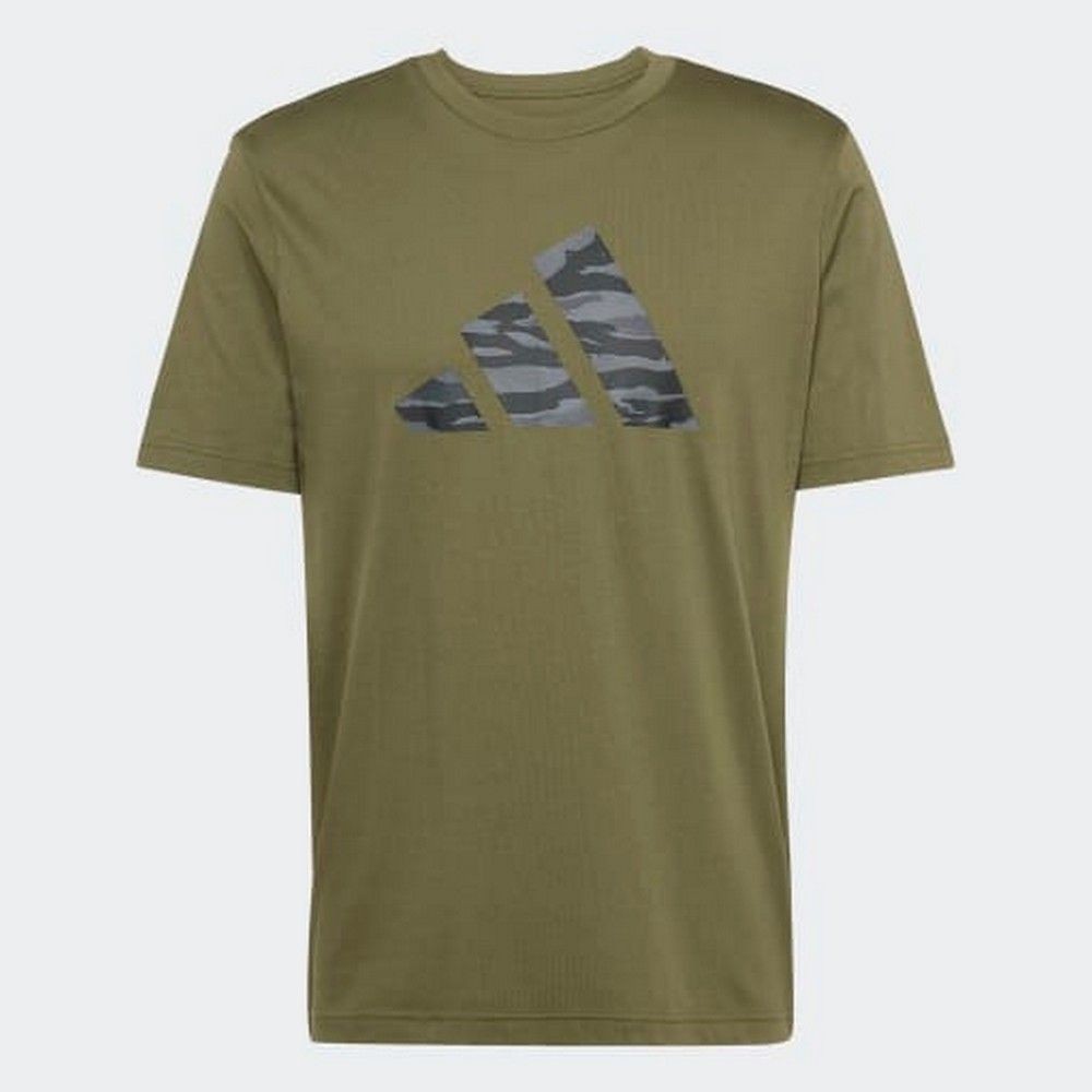 Adidas Muška majica M C Camo Logo t M, Maslinasta