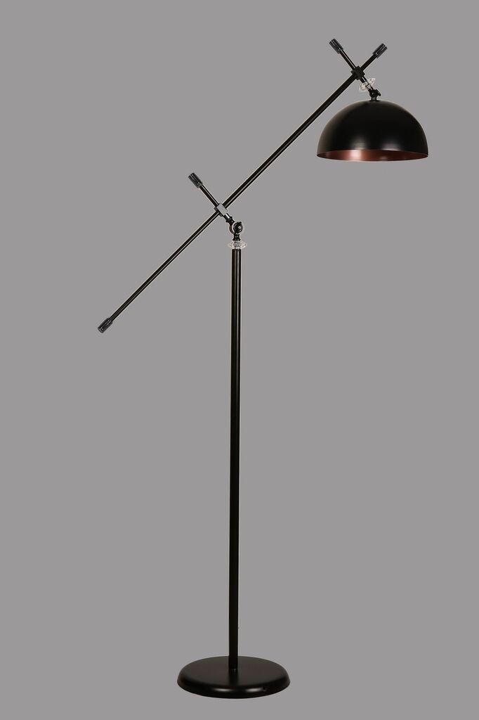 Opviq Podna lampa Hans Retro 3, 180 cm, E27, Crna