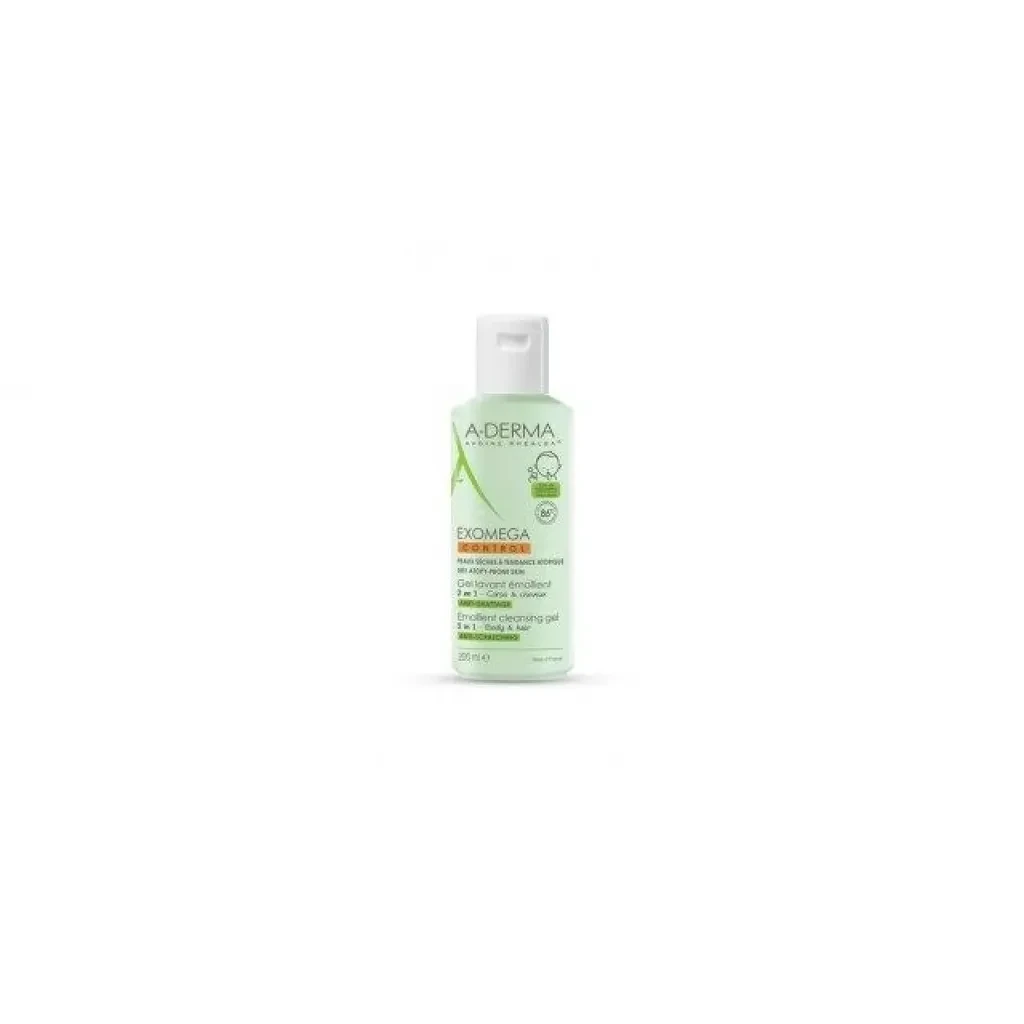 A-Derma Gel za suvu kožu Exomega Control 2u1, 200ml