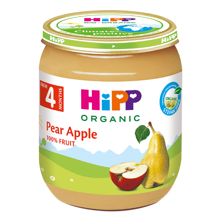 Hipp Kašica za bebe Jabuka sa kruškom, 125 g