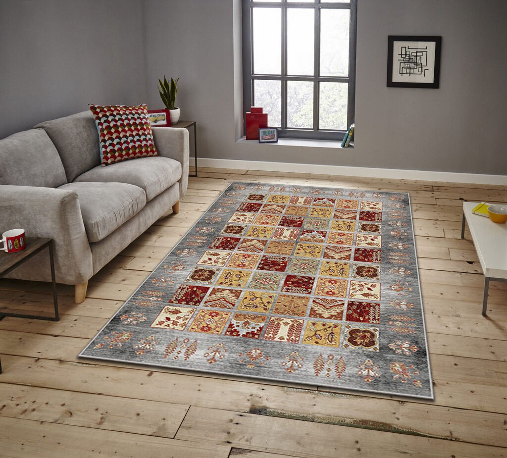 Conceptum Hypnose Tepih Asr Crpt-134, Pravougaoni, 140 x 220 cm, Šareni