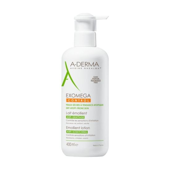 A-Derma Emolijentno mleko za suvu kožu Exomega Control, 400 ml