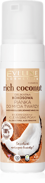 Eveline Pena za umivanje Rich Coconut 150ml