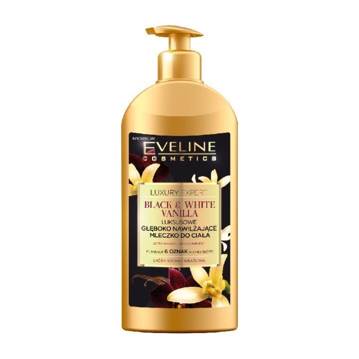 Eveline Mleko za telo Luxury Black&White Vanila 350ml