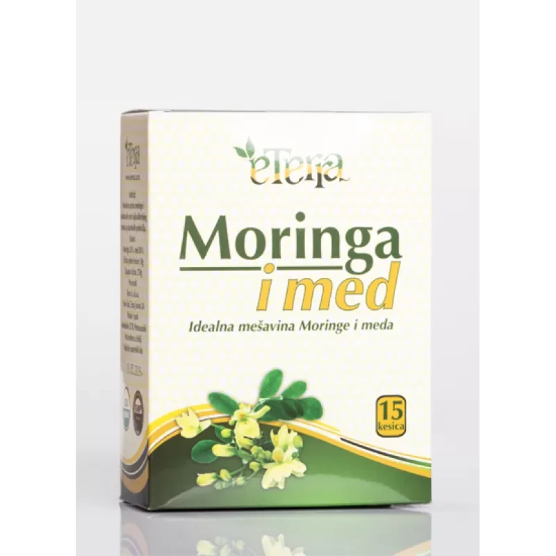 Eterra Dodatak ishrani Moringa i med, 15 kesica
