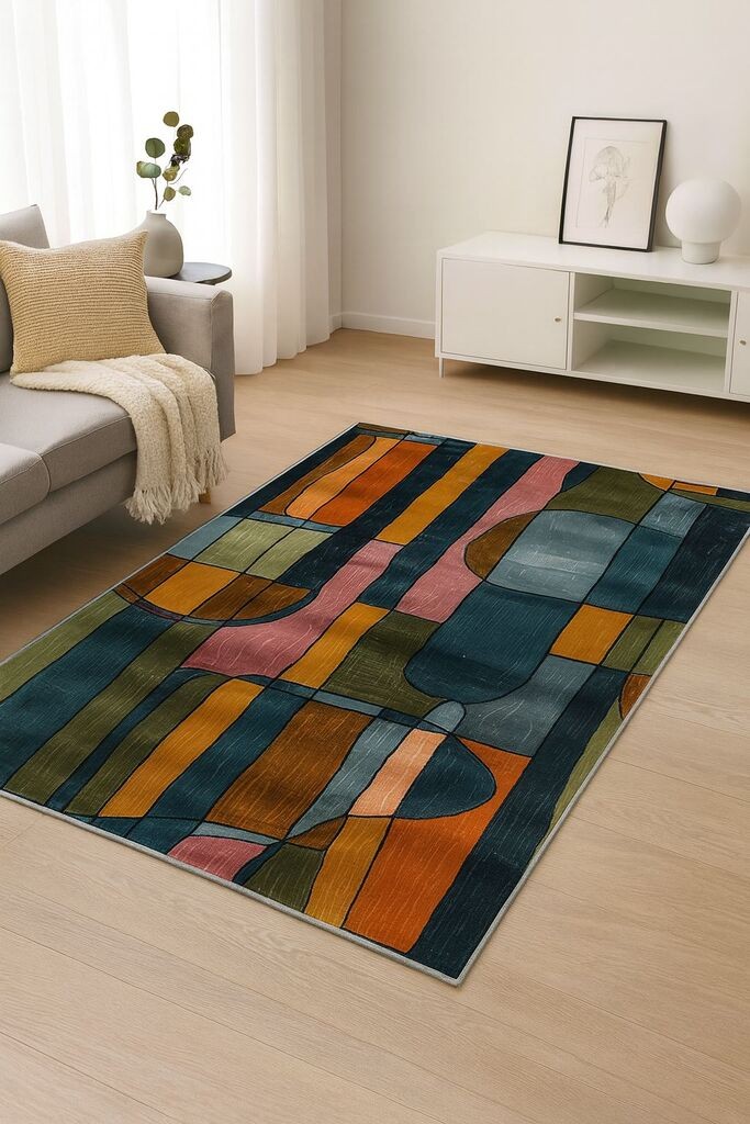 Conceptum Hypnose Tepih BSR-8, Pravougaoni, 50 x 60 cm, Šareni