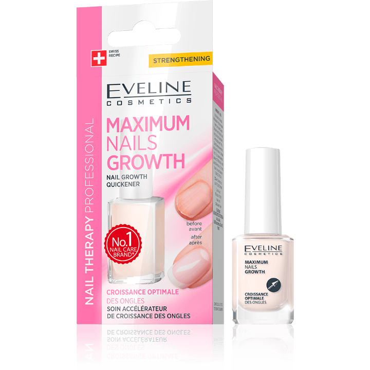 Eveline Terapija za nokte Nail Therapy Maximum Growth 12ml