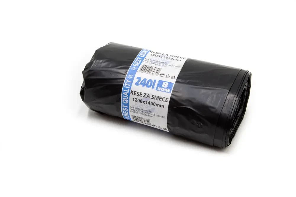 Kese za smeće, 240l, 8 komada