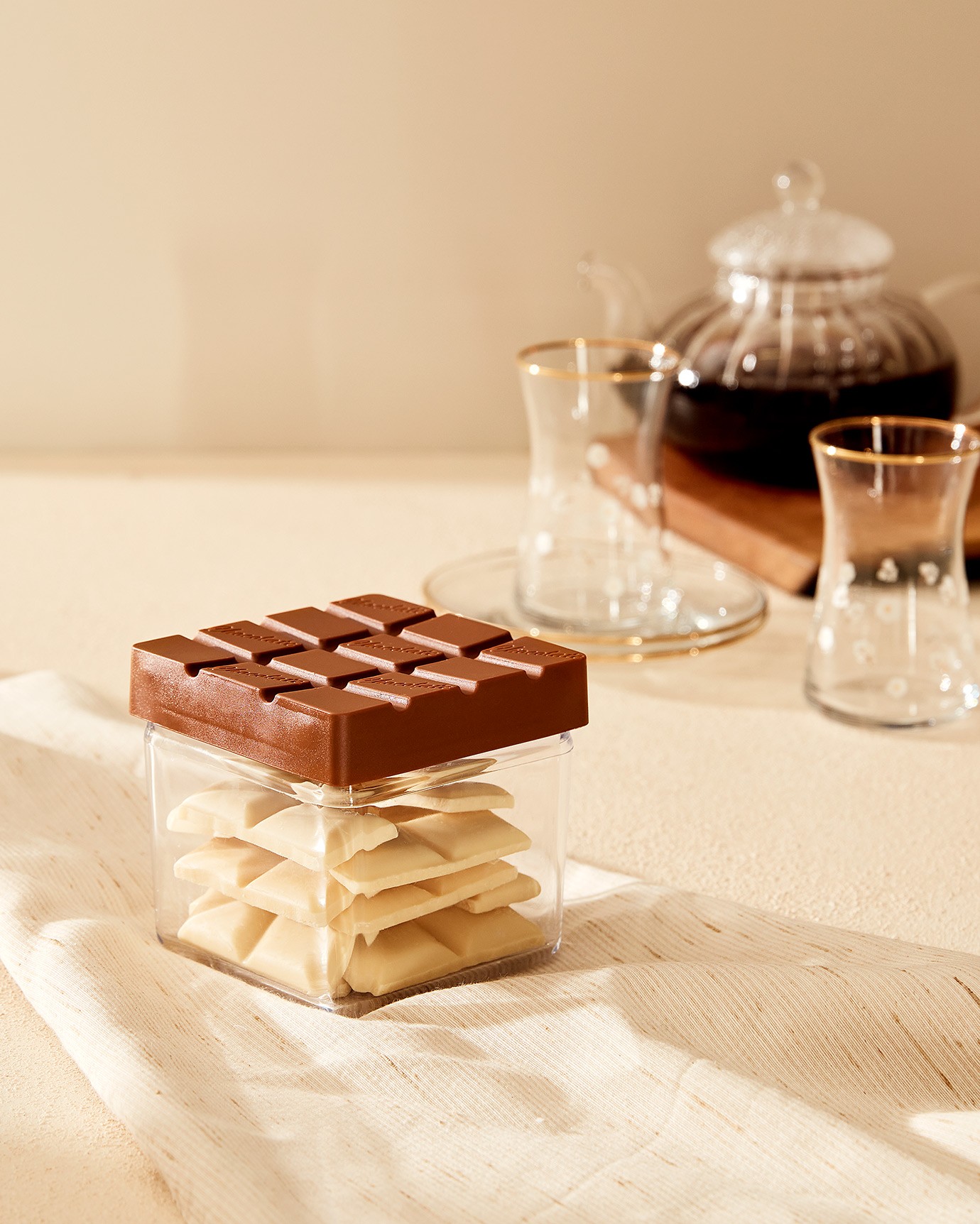 Madame Coco Chocolate Kutija za keks, Smeđa