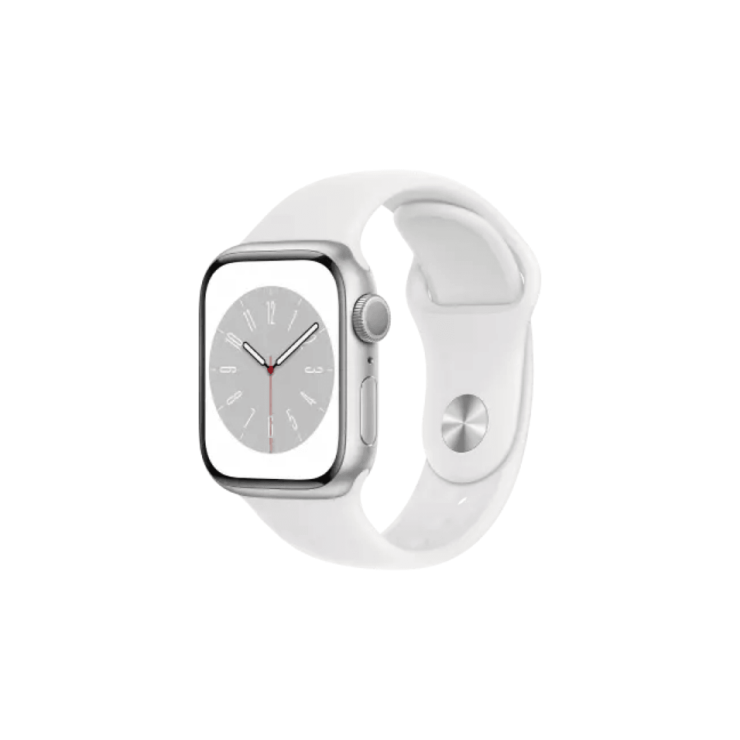 Apple S8 GPS 41mm Pametni sat, LTPO OLED, Beli
