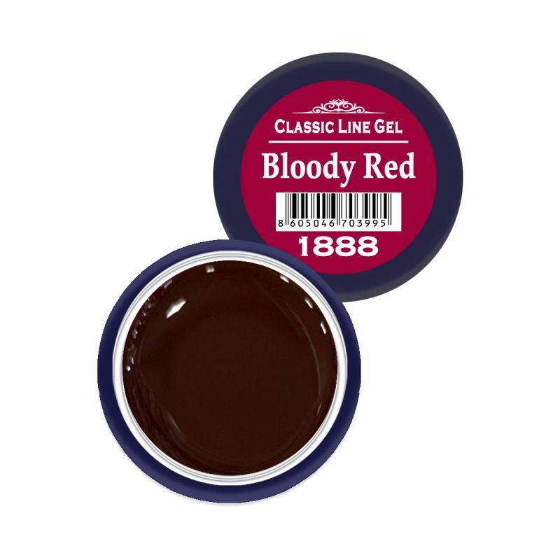 Classic Line Color gel, Bbloody Red, 5ml