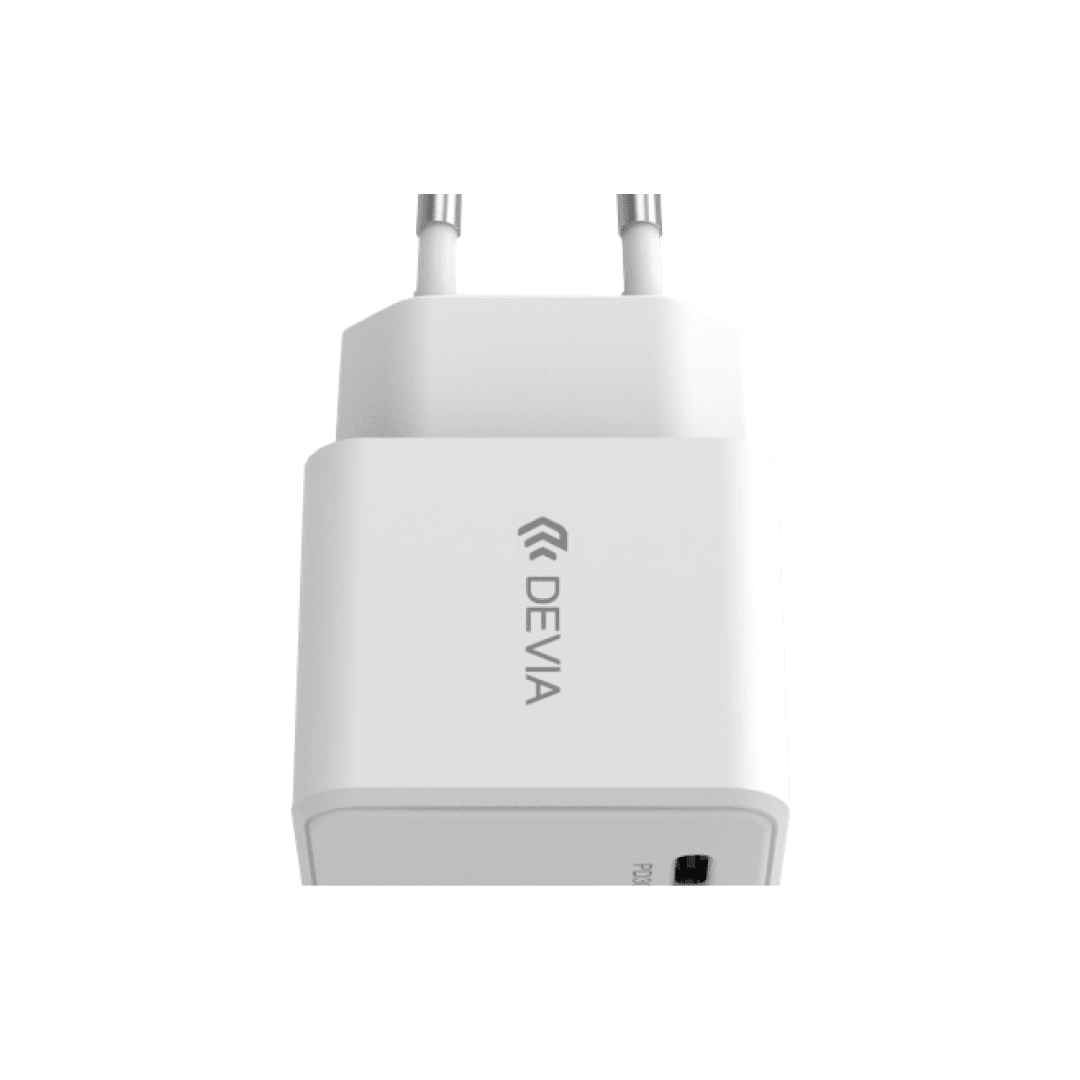 Devia ECO Brzi punjač, 20W, Beli
