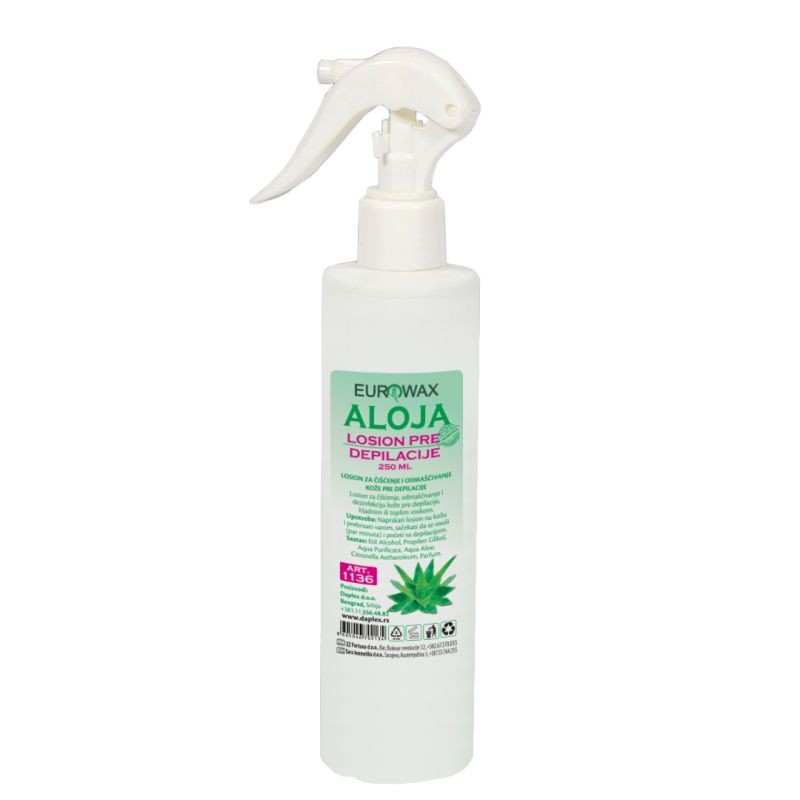 Eurowax Aloja losion pre depilacije, 250ml
