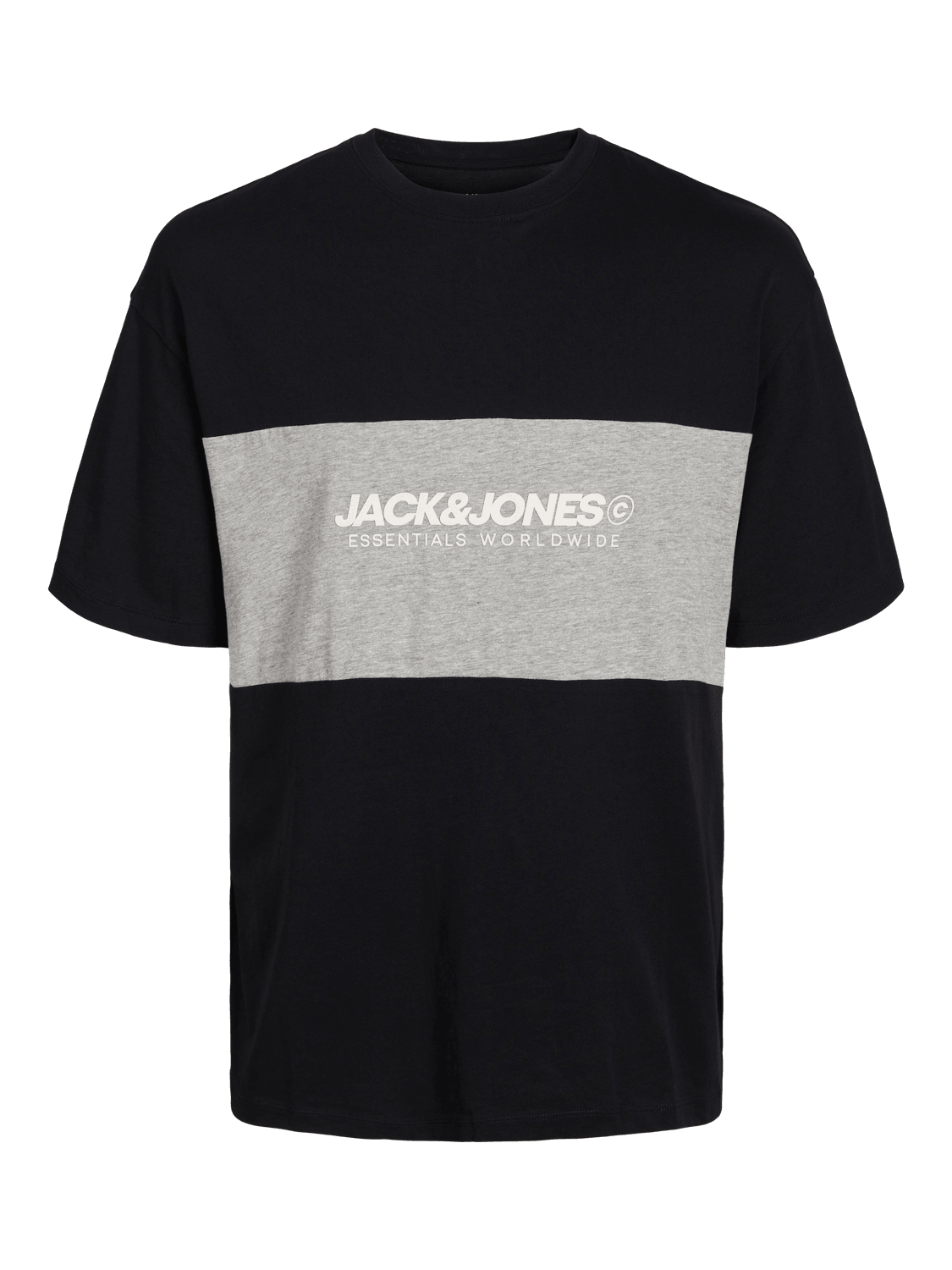 JACK & JONES Muška majica 12258883, Crna