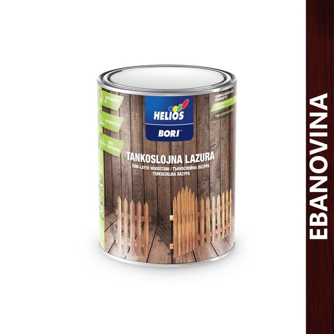BORI Tankoslojna lazura, 0.75l, Eban