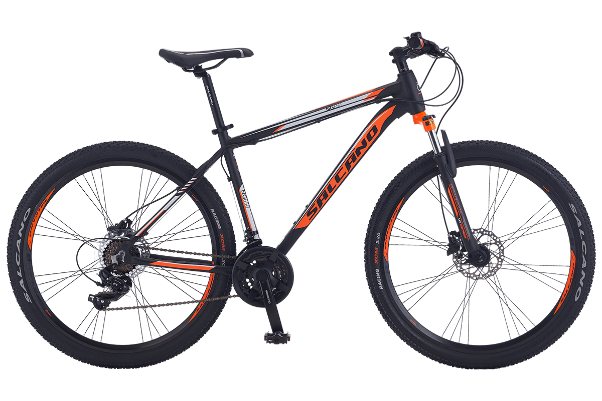 SALCANO Bicikl NG750 27.5 HD 18", Crno - narandžasti