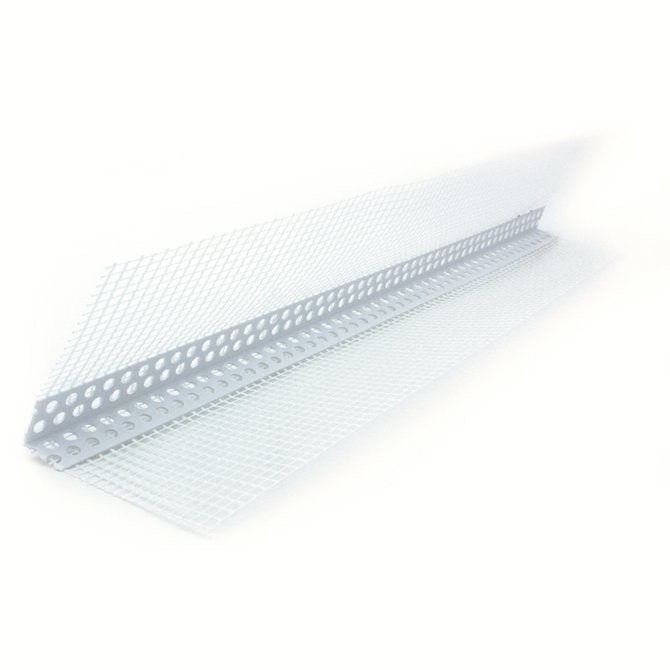 Ugaona PVC lajsna, 2,5m