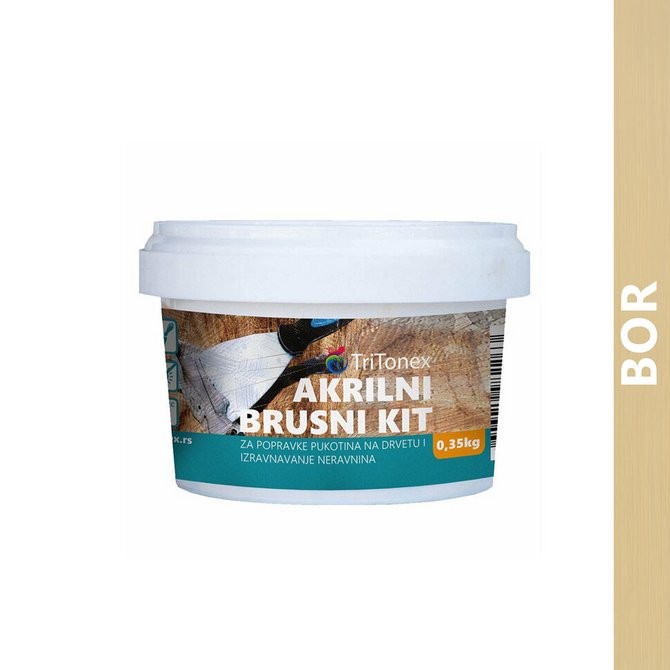 TRITONEX Akrilni brusni kit, 0.35kg, Bor