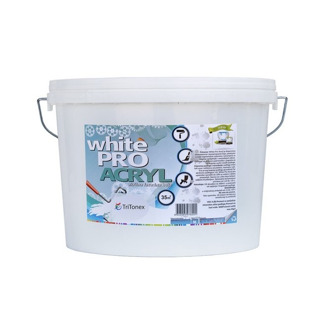 TRITONEX Disperzija White pro acryl, 5l