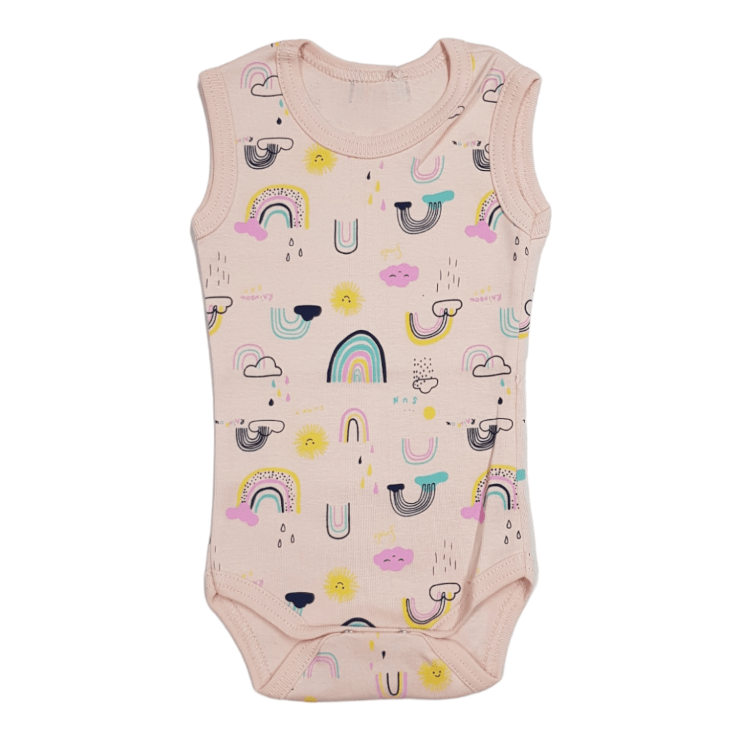 SAN-TEX Bodi za bebe Dugice, Roze