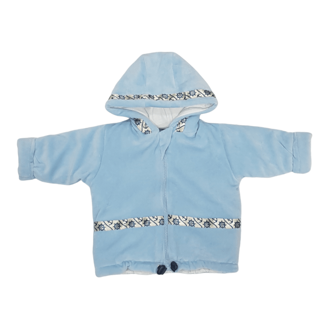 MILBI Jakna za bebe Sidro, Plava