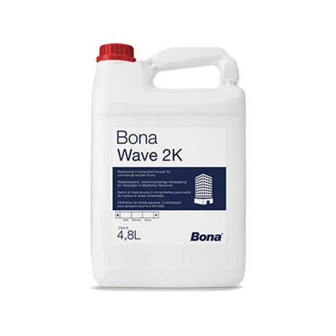 BONA Dvokomponentni lak, 2K wave, 4.8l, Sjajni