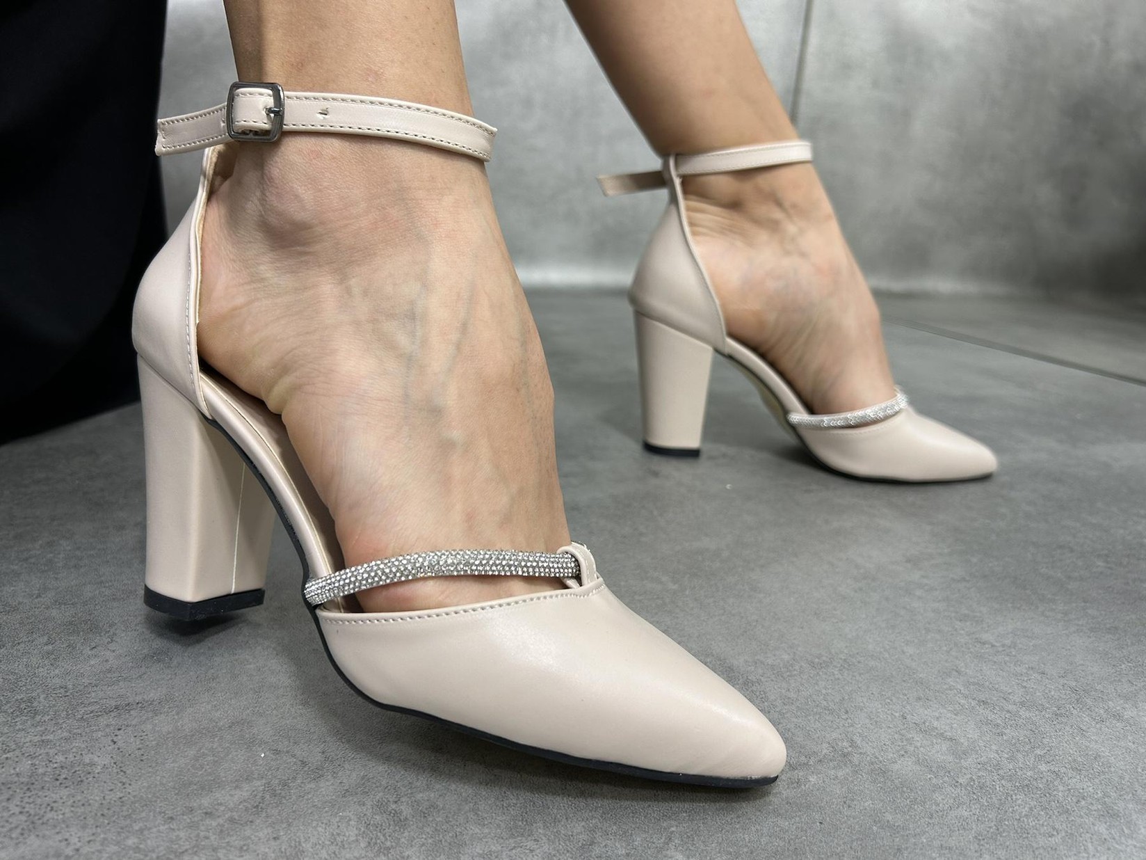 MISMI Ženske sandale bež