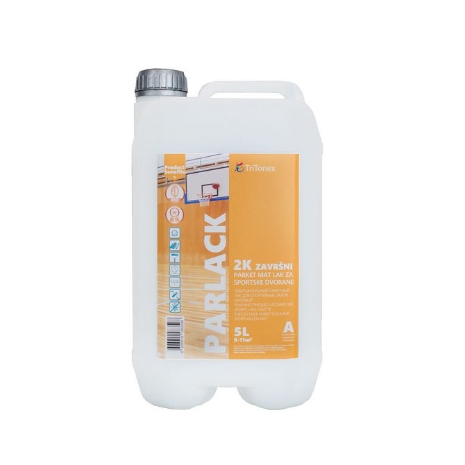 TRITONEX Završni lak za sportske dvorane A Parlack 2K